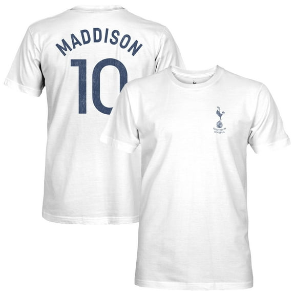 Men's 1863FC James Maddison White Tottenham Hotspur Player T-Shirt