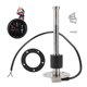 thumbnail image 1 of Kit de unidad de envío de combustible y medidor Unique Bargains Longitud 190mm Unidad de envío de combustible para barco Sensor de combustible marino Metal tono negro plateado 1 juego 240-33 Ohm, 1 of 1