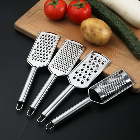 Skinada Stainless-Steel Pro Potato Cheese Grater Vegetable Shredder,Flat Handheld Grater For Cheese Kitchen Tool