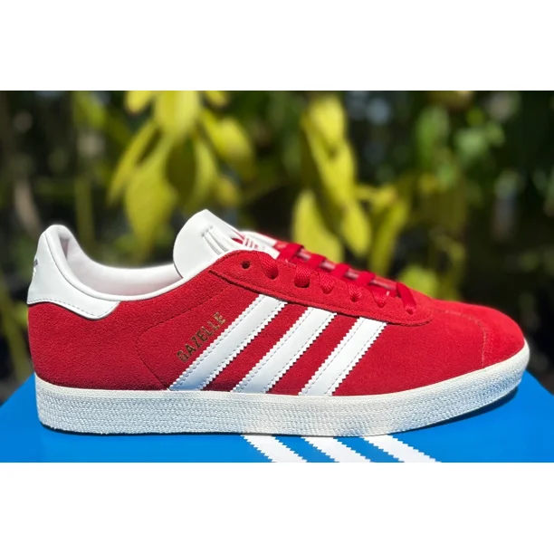 Ad-id-as Gazelle Low Casual Men’s Shoes Scarlet White JI1534