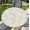 A-leaves Collage, variant on Outdoor Table Covers Waterproof for Dinner, Apple 44 Inch Fall Round Tablecloth with Elastic Design Useful for Daily Life