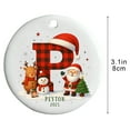 thumbnail image 3 of Adornos Navideños Acrílicos de 26 Letras | Decoraciones Colgantes Navideñas Personalizadas | Colgantes Del Alfabeto Ligeros y Duraderos | Decoración Navideña para El Hogar y La Oficina | Corona para, 3 of 6
