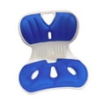 thumbnail image 4 of Milaget Back Support Integrated Molding Chair Posture correction Seat Posture Correction Blue, 4 of 9