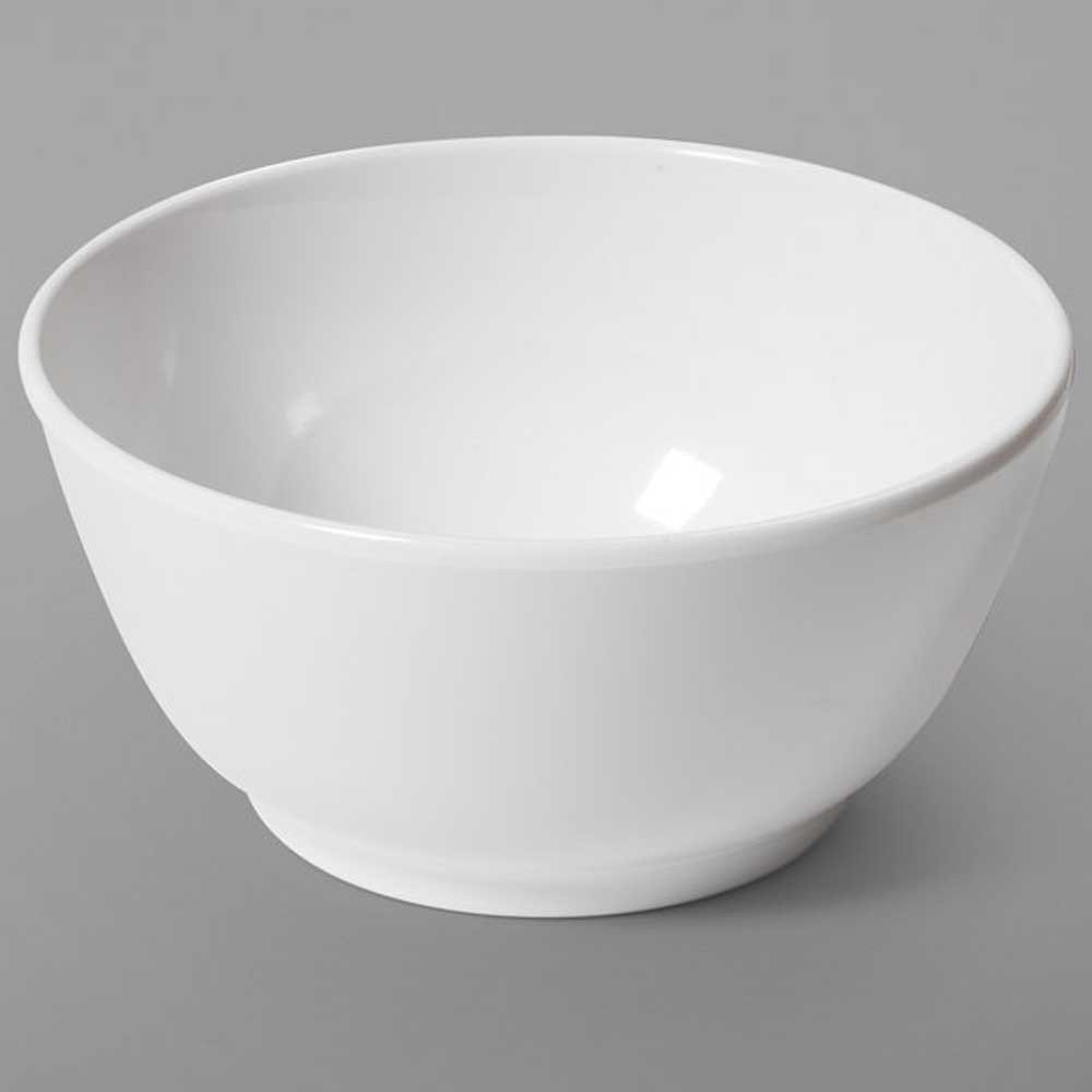 5 1/4 Inches Settlement 16 oz. Ivory (American White) Melamine Salad / Soup Bowl,Pack of 12
