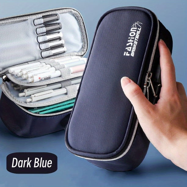 Pencil Case With Combination Lock, Stationery Bag, Pencil Case, Large Capacity Pencil Case, Handheld Pencil Case, Stationery Case, Cosmetics, Portable Gift, For Office, School