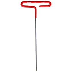 - HEX KEY 1/8IN. T-HANDLE 9IN. CUSHION GRIP