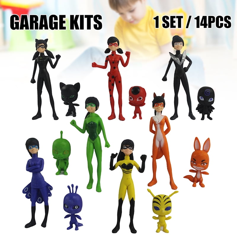 Buy 14pcs Miraculous: Tales of Ladybug & Cat Noir Model Anime Figurine  Collectibles Online at Lowest Price in Ubuy Russia. 636864497