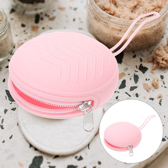 BESTOYARD Case Holder Holder Pink Silicone 1Pcs