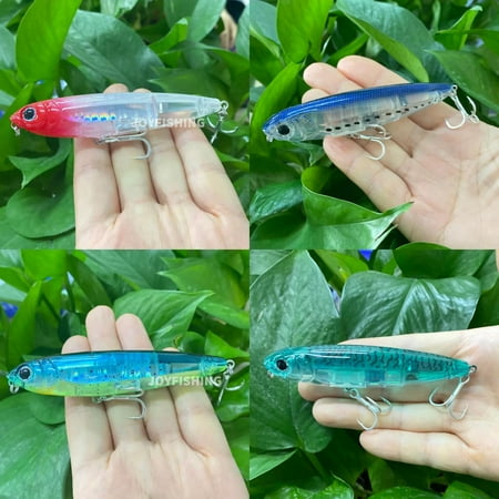 XULHAN Lightweight 17.5g Pencil Hard Bait Topwater Walk Doggy Stickbait Fishing Lures - Floating Durable 100mm Design for Successful Pesca Peche and Isca Fishing Sessions