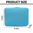 thumbnail image 2 of GJX Laptop Sleeve Scratch Resistant Laptop Sleeve 15.6 Inch Impact Absorbing 15.7 Laptop Sleeve Light Blue, 2 of 5