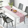 thumbnail image 4 of SUNOLIFE Valentine Table Runner Pink Valentine's Day Kitchen Dining Table Decorations 13 x 60 Inch, 4 of 4