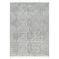 thumbnail image 2 of nuLOOM Kerry Textured Geometric Tasseled Area Rug, 5' 3" x 7' 6", Light Gray, 2 of 9