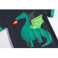 thumbnail image 4 of Conjunto de pijama Family Feeling Dragon 100% algodón para niños 3T, 4 of 6
