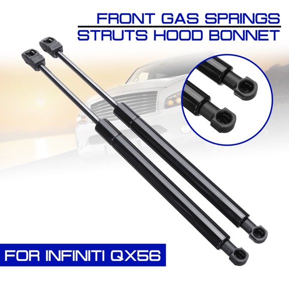 Car Front Engine Hood Lift Supports Props Rod Arm Gas Springs Shocks Strut For Infiniti QX56