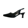 thumbnail image 4 of FLORAL Oprah Women's Wide Width Satin Upper Slingback Pumps, 4 of 7