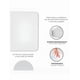 thumbnail image 2 of Mesa Plegable Xtellar color blanco  Plástico Tipo Portafolio 1.80m Jardín Portátil, 2 of 4