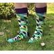 thumbnail image 5 of Calcetines novedosos para mujer, calcetines informales de algodón peinado, paquete múltiple de regalo, 5 of 5