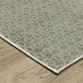 thumbnail image 2 of Woven Trends Athens - MAL04 - Contemporary Style, Abstract Pattern, Stain Resistant & Pet Friendly, Living Room, Dining Room, Office, High Pile Polyester Area Rug in Grey - 8' x 11', 2 of 5