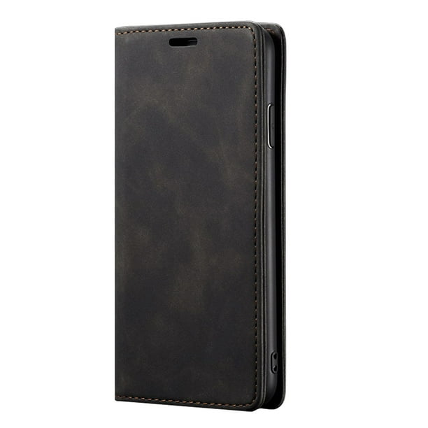 Cateissary Funda de teléfono Funda de cuero para teléfono Retro Frosted Mobile Holder Teléfono y Comunicación Tipo 1