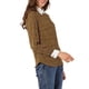 thumbnail image 4 of Camisa de botones con cuello de punta de puntos impresos para mujer INSPIRE CHIC Marrón M, 4 of 7
