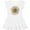 AA-White, variant on Juneteenth Sunflower Design Girls Toddler Dress