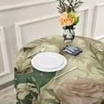 thumbnail image 6 of Qxltty Retro Unicorn Round Tablecloth 60 Inch Dia Washable Table Cover with Dust-Proof Wrinkle Resistant for Restaurant Picnic Indoor and Outdoor Dining, 6 of 8