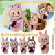 thumbnail image 1 of Pop Mart Labubu Pendiente de muñeca de peluche de Labubu Spring Wild At Home de Pop Mart - Nuevo en caja Regalos de figuras de la serie de muñecas de peluche de macarrones emocionantes, 1 of 6