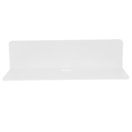 FRCOLOR  Bathroom Floating Shelves Cosmetics Shelf Hanging from Wall White