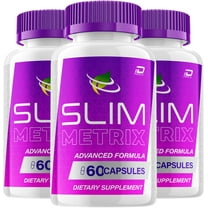 Slim Metrix Capsules – SlimMetrix Natural Ingredients Dietary Supplement, 3 Pack, 180 Capsules