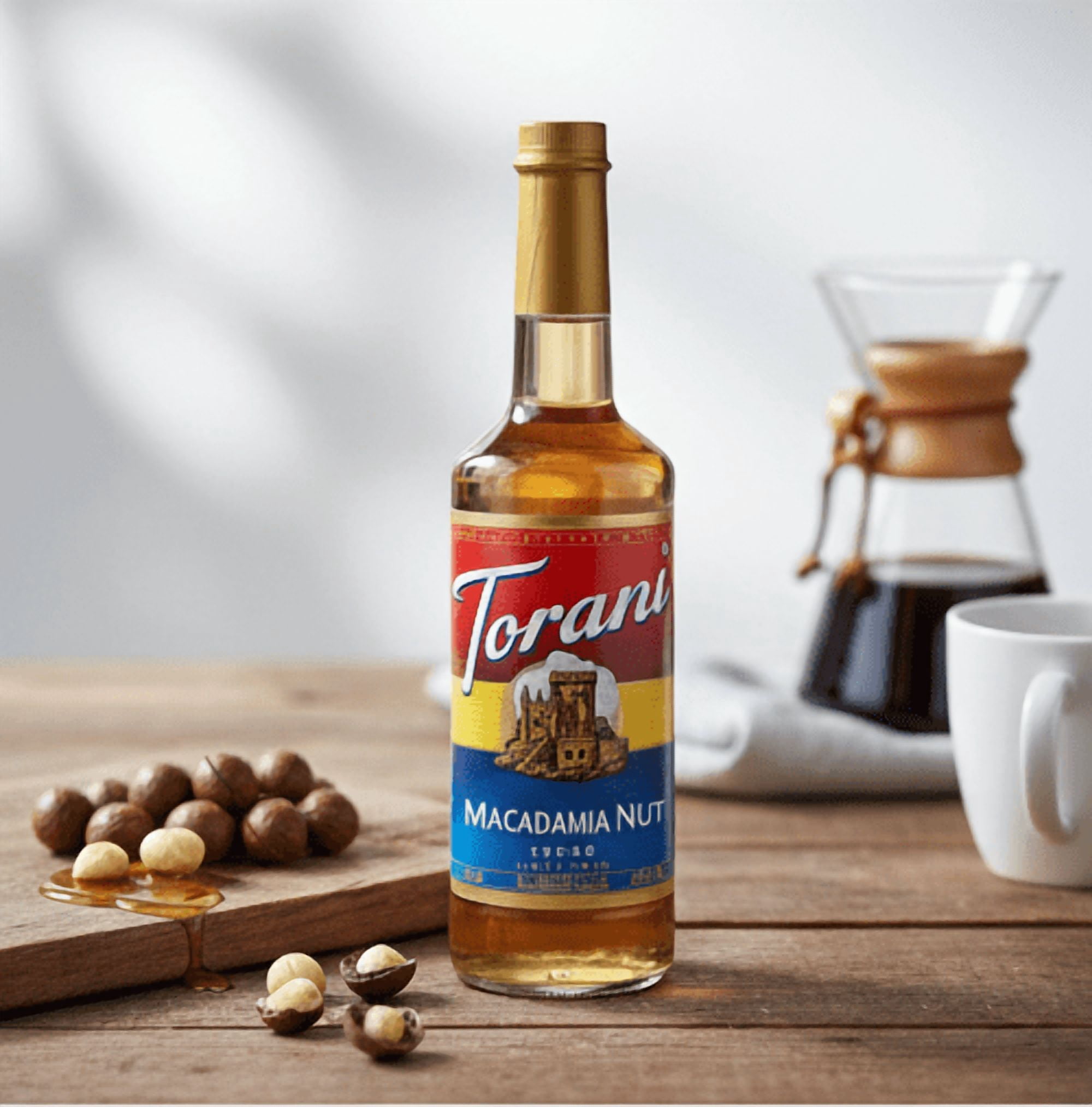 Torani Macadamia Nut Syrup cs 12/750 ml