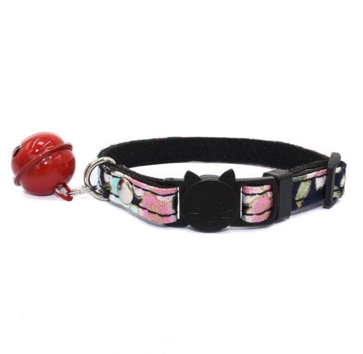 DAMAIE Cat Collars Breakaway with Bell Outdoor Safety Collar for Cats