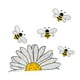 thumbnail image 3 of Pegatinas de girasol y para ventana, pegatinas de y flor, pegatinas de vidrio, pegatinas de flores de colores para sala de estar., 3 of 8