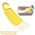 thumbnail image 4 of 1PCS Silicone Pan Scraper, Non-Stick Dish Cleaning Spatula for Pots, Pans, Bowls, and Dishes, Multipurpose Kitchen Scraper Tool, Non-Scratch Silicone Pan Scraper, Durable Plastic Scraper, Yellow, 4 of 8