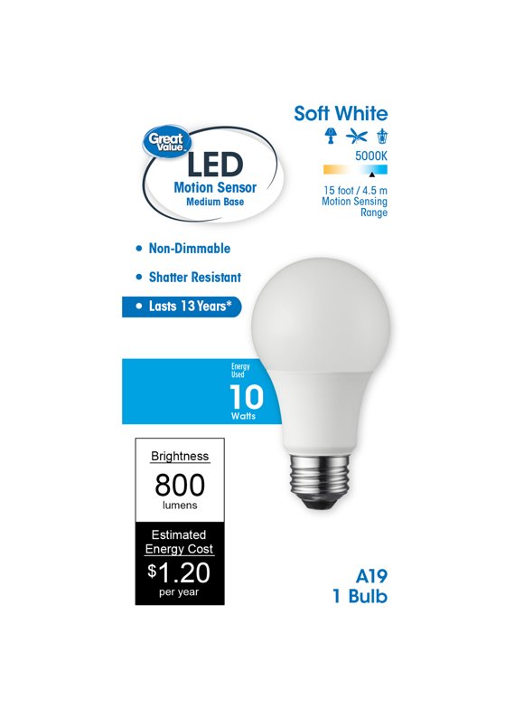 Motion Sensor Light Bulbs in Light Bulbs