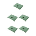 thumbnail image 1 of Dalazy Housse Confortable en Coton pour Demi-Table de SPA, Salon de Beauté, Lit, Trou pour le Visage, Serviette Vert Foncé 50x70cm 5Ensemble, 1 of 6