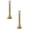 Gold*2, variant on 1 Pcs Spring Door Stop, Flexible Heavy Duty Spring Door Stopper with RustProof Screw Rubber Bumper Tips Door Stoppers for Bottom of Door – Doorstop – Door Stops for Wall – Home 3.34"