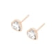 thumbnail image 2 of Arete para Mujer con Cristal Fino Swarovski en Forma de Corazon Mini – Bañado en Oro Rosa 14k– Arete Elegante y Brillante, Aretes de Mujer de Moda– Joyería para Mujer de Moda– Regalo especial Ortiz Espinosa Temporada, 2 of 6