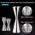 thumbnail image 2 of 30/45ml 30/60ml Cocktail Wine Shaker Measure Cup Stainless Steel Double Shot Drink Spirit Measure Jigger Kitchen Supplies, 2 of 4