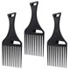 thumbnail image 3 of 3pcs Plastic Hair Picks for Men & Women Afro Styling Comb for Frizz Reduction, Smooth Finish & Quick Drying, Portable Travel & Daily Use, 3 of 3