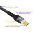 thumbnail image 4 of 8K HDMI Cable HDMI 2.1 48Gbps 10FT/3M,High Speed HDMI Braided Cord-8K@60Hz 4K@120Hz DTS:X, HDCP 2.2 & 2.3, HDR 10 for Laptop/PS5 (8K-60hz-HDMI 2.1,1m), 4 of 7