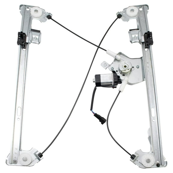 TRQ Power Window Regulator Rear LH Driver Side for Ford F150 Crew Cab Mark LT WRA52187 Fits select: 2006-2008 LINCOLN MARK LT