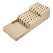 Kitchen Details 2 Tier Plastic Knife Organizer 2.72 " H