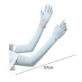 thumbnail image 6 of ZenCart Women's UV Sun Protection Long Gloves Full Finger Gloves Cooling Arm Cover Summer Driving Gloves for Outdoor Sports Cycling, 6 of 8