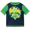 thumbnail image 2 of Lego Ninjago Green Ninja Rash Guard and Swim Trunks UPF 50+ Outfit Set Little Kid to Big Kid, 2 of 5