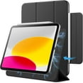 thumbnail image 1 of JETech Funda Magnética para iPad (A16) 11.ª/10.ª Generación (2025/2022), Accesorio Magnético, Slim Carcasa con Auto-Sueño/Estela (Negro), 1 of 5