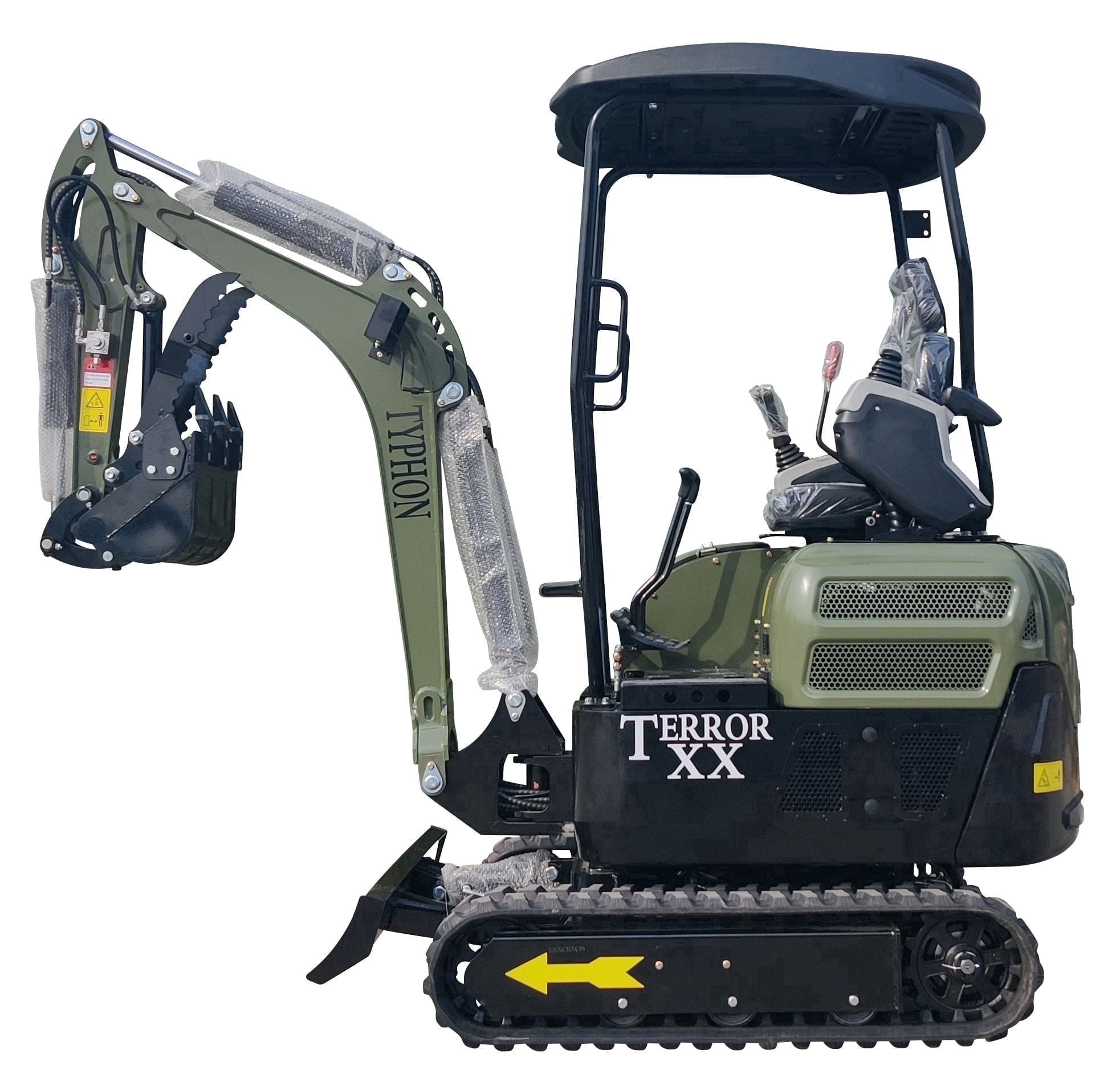 TYPHON Terror XXV 2.5 Ton Mini Excavator with Kubota Diesel Engine