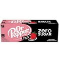 thumbnail image 3 of Dr Pepper Strawberries & Cream Zero Sugar Soda 12 oz Cans - 12 pk (Pack of 2), 3 of 5