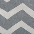 thumbnail image 3 of Panier de Rangement Pliable en Polyester, Grand Rond/15 Pouces x 16 Pouces, Chevron Gris, 3 of 8