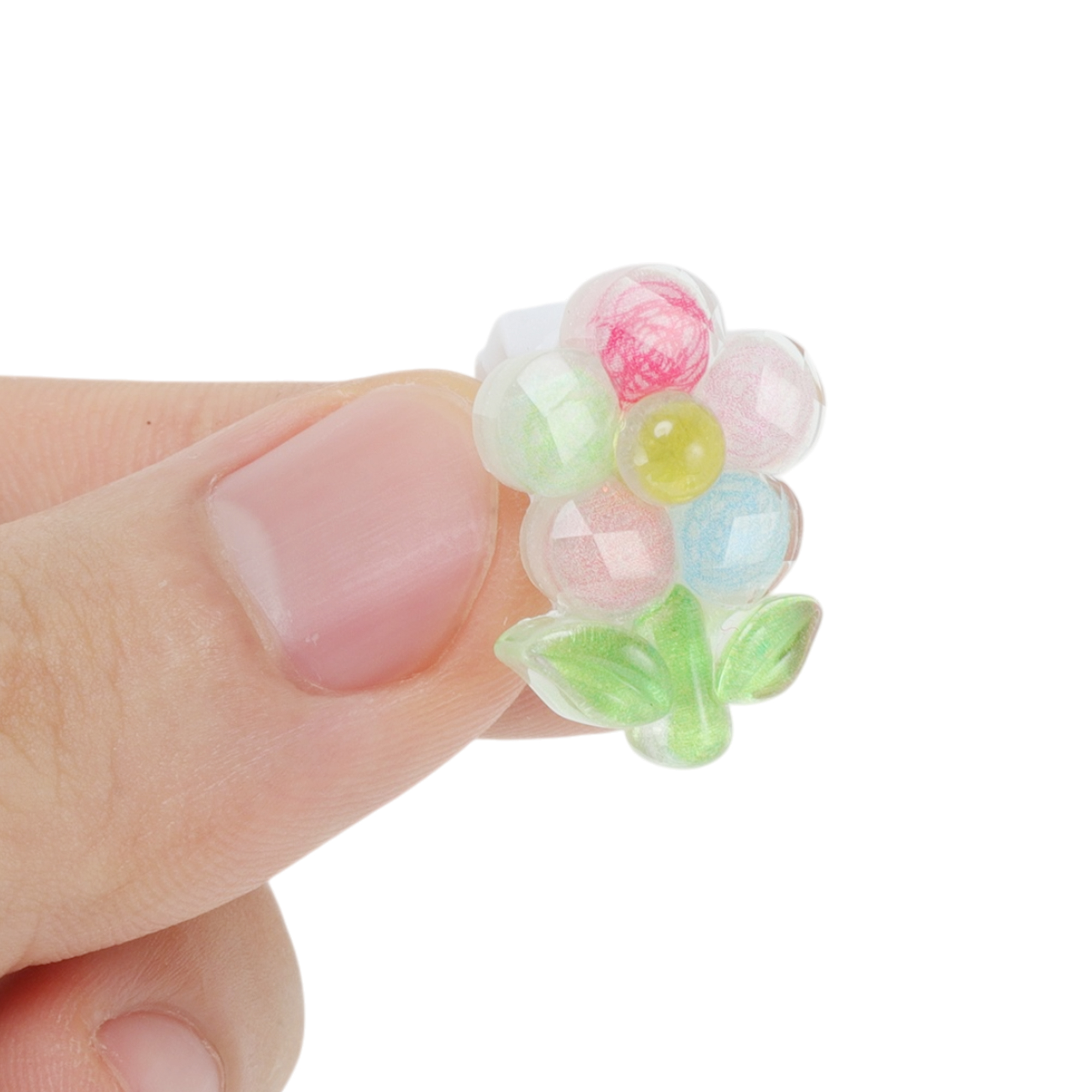 Unique Bargains Cute Fashion Shoelace Charms 1 Pair Flower