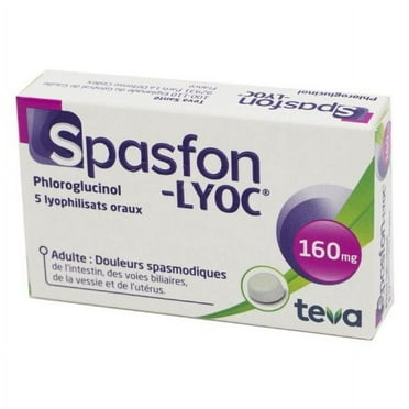 SPASFON LYOC Phloroglucinol 160MG Sublingual Tablets